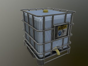 water storage tank Modello 3D