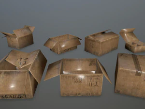 box set 3D Model