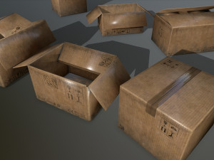 box set 3D Model