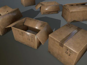 box set 3D Model