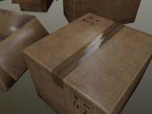 box set 3D Model