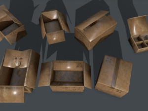 box set 3D Model