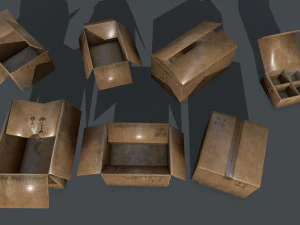 box set 3D Model