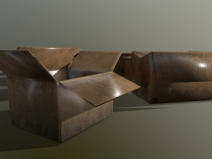 box set 3D Model