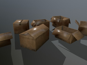 box set 3D Model
