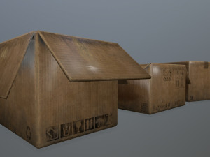 box set 3D Model