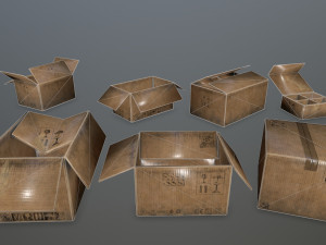 box set 3D Model