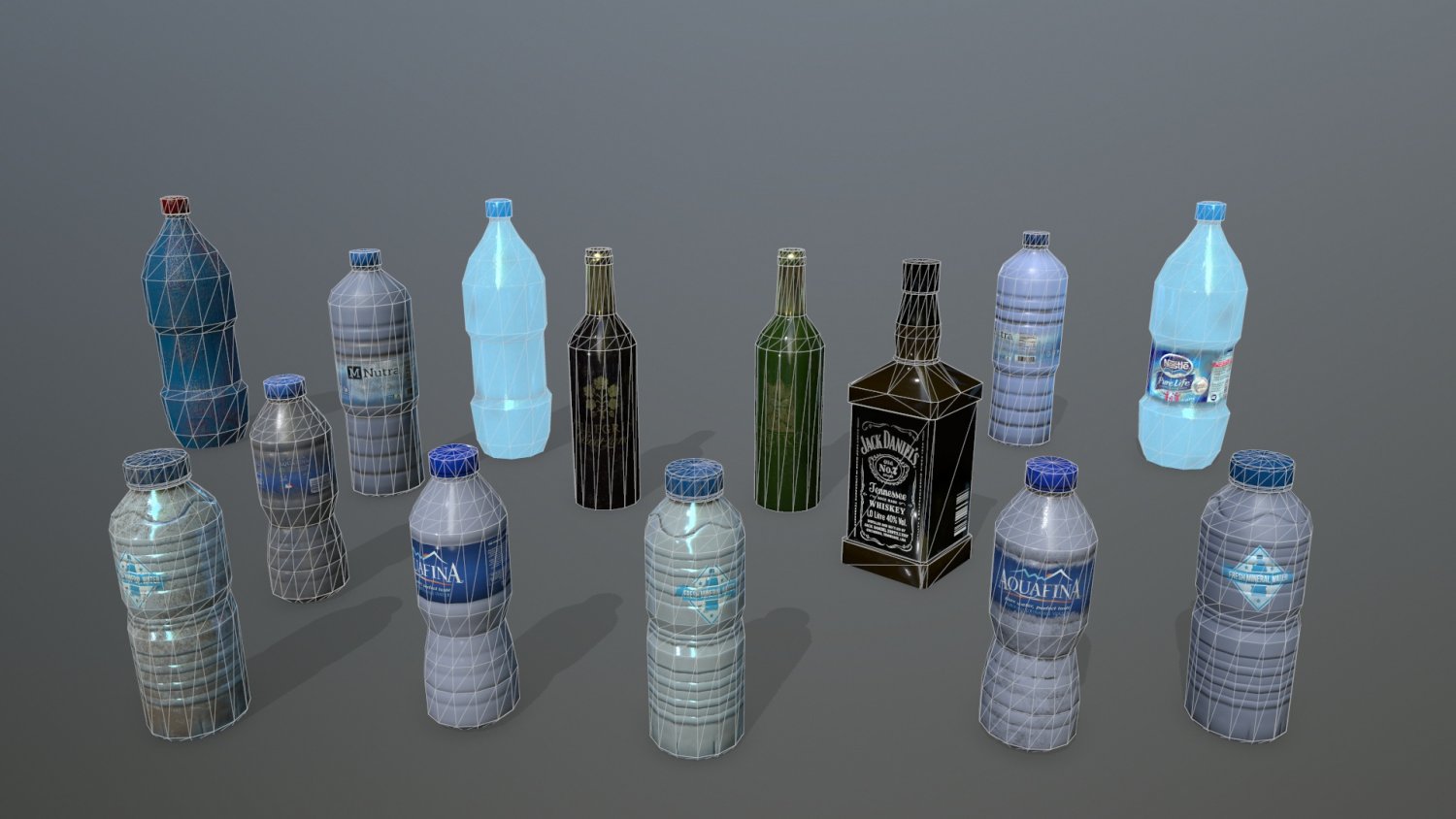 бутылки на воде раст фото 75