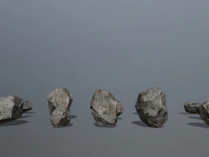rocks set 3D Model
