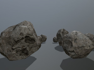 rocks set 3D Model