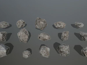 rocks set 3D Model