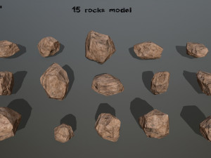 rocks 3D Модель