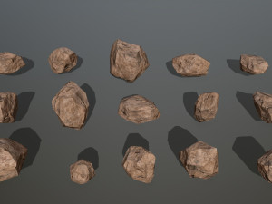 rocks 3D 모델