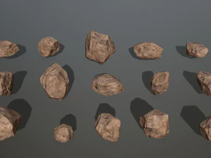 rocks 3D Model