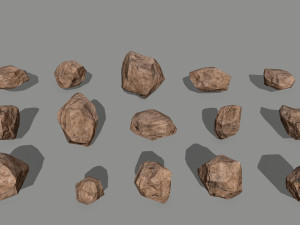 rocks 3D 모델