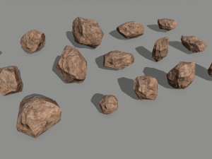 rocks 3D 모델
