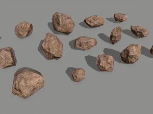 rocks 3D Model