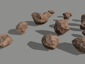 rocks 3D 모델