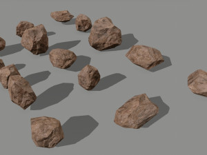 rocks 3D 모델