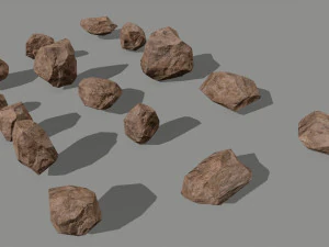 rocks 3D Model