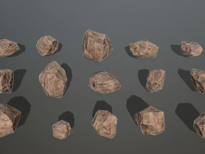 rocks 3D Model
