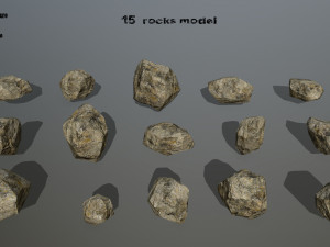 rocks 3D Model
