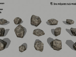 rocks 3Dモデル