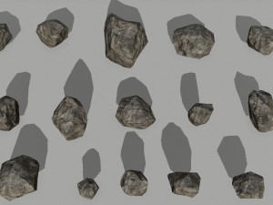 rocks Modelo 3D