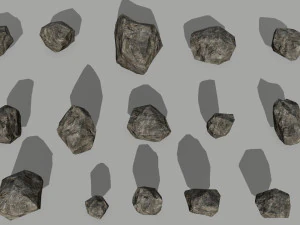 rocks 3D Model