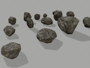 rocks Modelo 3D