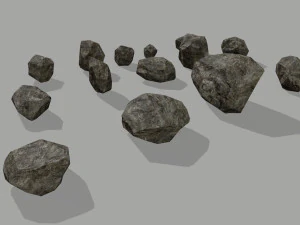 rocks 3D Model