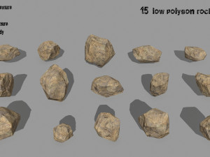 rocks 3D-Modell
