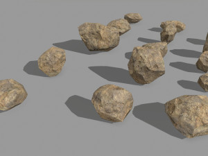 rocks 3D 模型