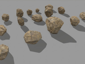 rocks 3D 模型