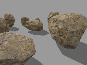 rocks 3D 模型