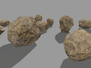 rocks 3D 模型