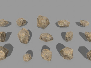 rocks 3D 模型