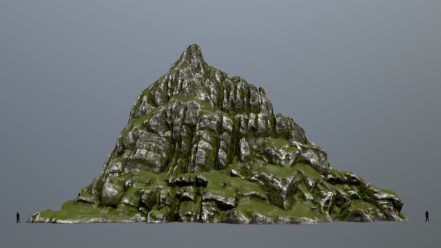 mountain1 3D मॉडल .c4d .max .obj .3ds .fbx .stl .blend 