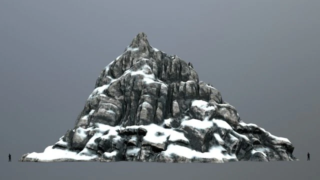 mountain1 3D Model .c4d .max .obj .3ds .fbx .stl .blend 