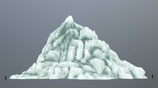 mountain 3D Model .c4d .max .obj .3ds .fbx .stl .blend 