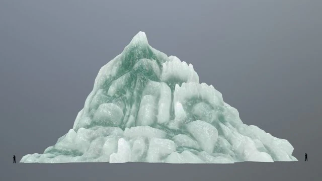 mountain 3D Model .c4d .max .obj .3ds .fbx .stl .blend 