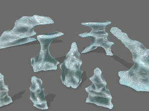 icebergset 1 Modèle 3D
