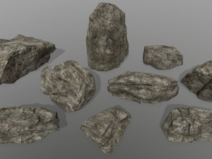 rocks 3D Model