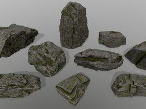 rocks 3D Модель