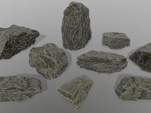 rocks 3Dモデル