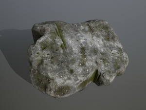 forest rocks set Model 3D
