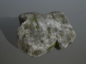 forest rocks set 3D Model
