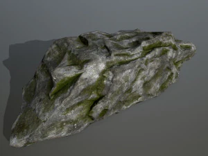 forest rocks set 3D Model