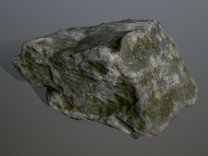 forest rocks set Model 3D