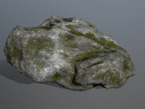 forest rocks set Model 3D